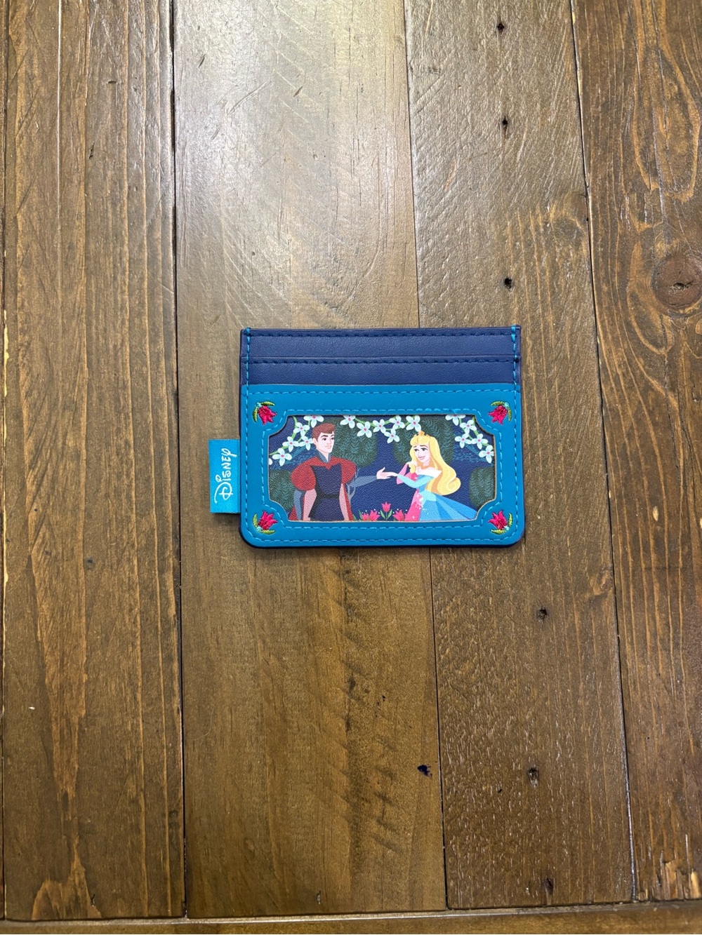 Disney Loungefly Sleeping Beauty Floral Cardholder